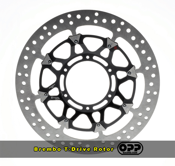 Brembo T-drive rotor for brake